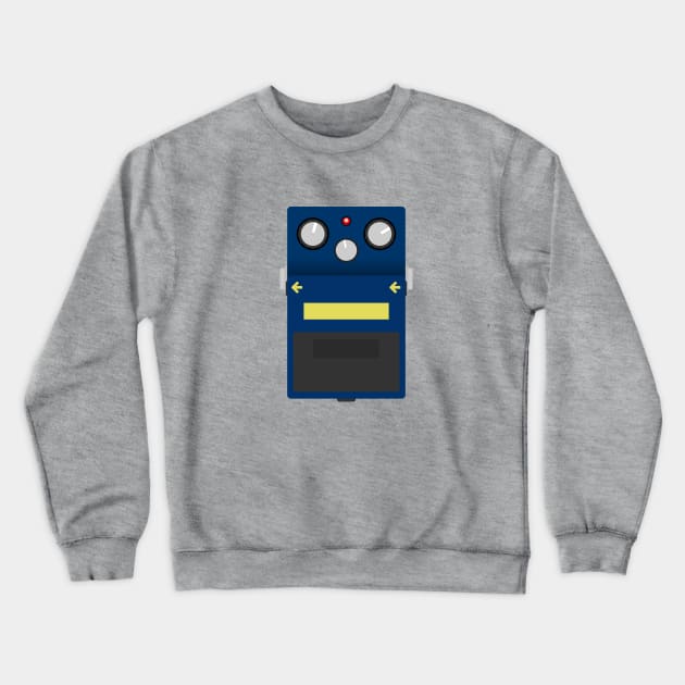 Boss BD-2 Blues Driver Guitar Pedal Crewneck Sweatshirt by d13design